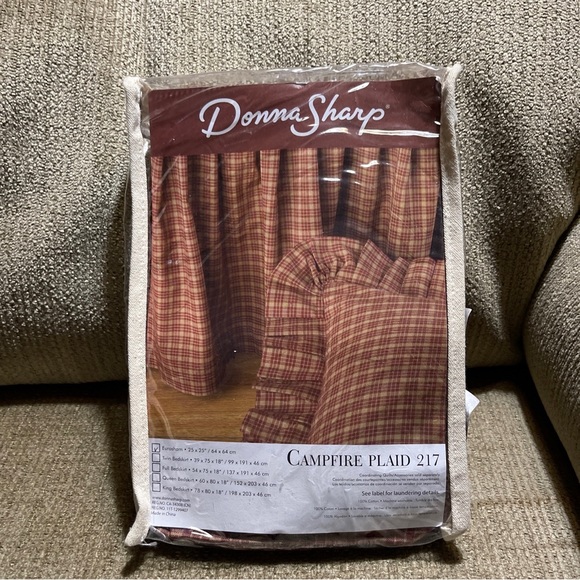 RUSTIC PRIMITIVE LODGE CAMPFIRE QUILTED COLLECTION FROM DONNA SHARP Euro Sham - Picture 1 of 7